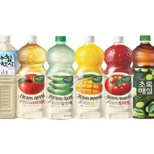 웅진 자연은 토마토 라이코펜 500ml 20개 + 보리건빵 외 1.5L 5종