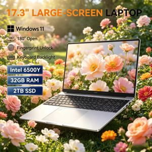 인기 상품 17.3인치 초경량 노트북 인텔 6500Y 32GB 1TB/2TB SSD 고화질 윈도우 11 오피스 노트북