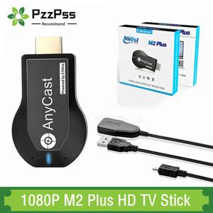 M2Plus 무선 디스플레이 어댑터 4K1080P HDMI 동글 스크린 미러링(TV, 휴대폰, 태블릿용) AirPlay, DLNA, Miracast 지원