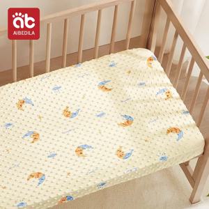 120x60cm 신생아 부드러운 침대 침대 매트리스 커버 소년 소녀 유아 침구에 대한 아기 어린이 침대 장착 시트 사용자 정의 만들기 허용