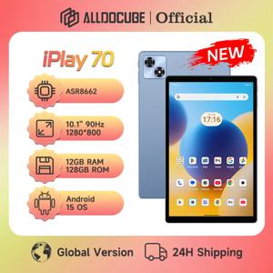 올도큐브 iPlay 70 태블릿 10.1인치 90Hz 디스플레이 12GB(4GB+8GB 가상)RAM 128GB ROM 6000mAh LTE 태블릿 안드로이드 15