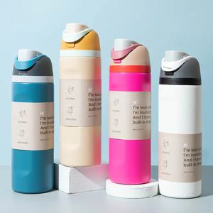 베스트셀러 과일 자동차 컵 스테인리스 스틸 보온컵 대용량 휴대용 핸드헬드 스포츠 전용 물컵