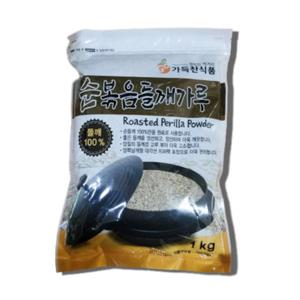 가득찬 순 볶음 들깨가루 (거친) 1kg (무료배송)