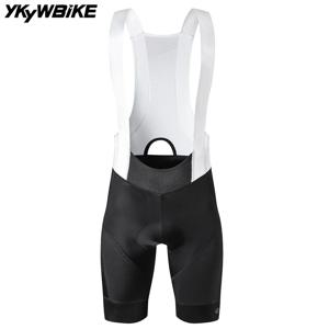 YKYWBIKE 사이클링 빕숏 남성용 야외 로드 바이크 라이딩 스펀지 패드 라이딩 빕 타이츠 자전거 남성용 사이클링 의류 Mtb 반바지