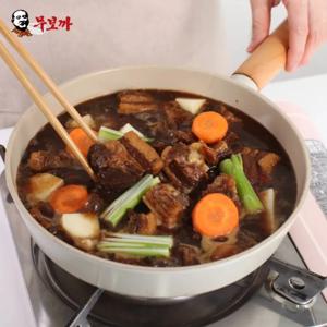 [무보까] 국내산 한돈 순살 돼지갈비찜 500g x 3팩, 삼겹 돼지갈비찜