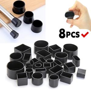 8PC/lot 실리콘 PVC 테이블 의자 발 커버 내마모성 발 바닥 보호 캡 부드러운 고무 범용 가구 부품