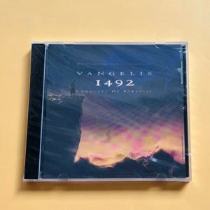Vangelis 1492 Conquest of Paradise OST CD 오리지널 영화 사운드트랙 에픽 음악 앨범 새 제품 밀봉된 상품 재고 있음