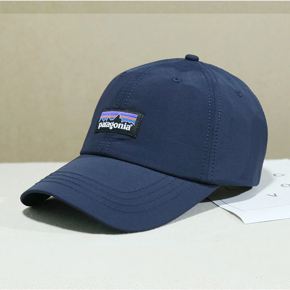 단색 야구 모자, 속건성 야외용 덕빌 모자, 차양 및 방수 모자, 스포츠 선햇 남녀공용