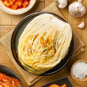 예가 백김치 2kg 익스프레스 식사 준비된 음식 과일과 야채