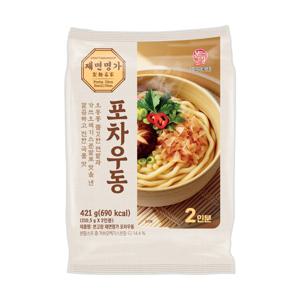 본고장 제면명가 포차우동 424g (2인분) / 우동