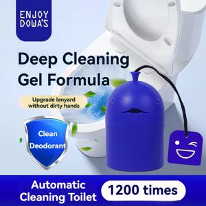 휴대용 디자인의 자동 변기 세정제, 고래 디자인, 느린 방출 세정, 1병, 150G 젤