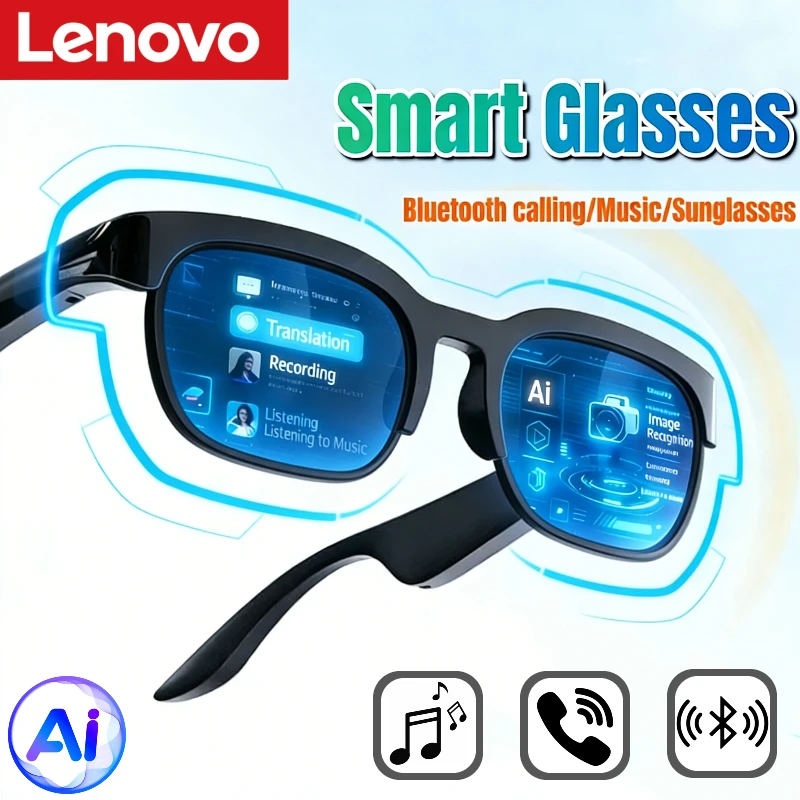 VIVO 2026 새로운 스마트 안경 AI 번역 블루투스 대화 녹음 음악 감상 스마트 선글라스 남녀공용