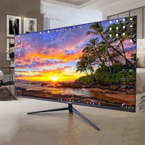 평면 모니터 도매가 1k 디스플레이 화면 PC 컴퓨터 1k 165hz 24인치 맞춤형 LCD 27 IPS 2560 2개의 19인치 울트라와이드 LCD 모니터