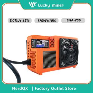 NerdQX 8TH/s 비트코인 ​​채굴기 독립형 채굴 하드웨어 BM1370 오픈 소스 미니 ASIC 개인용 블록체인 가상 통화 채굴기