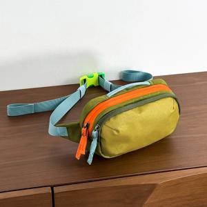 도파민 증진 15L 알파카 패턴 체스트 백 크로스바디 방수 나일론 하이킹 아웃도어 여행 허리 백 (구오디)