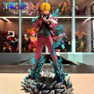 25cm/9.84in 애니메이션 원피스 피규어 Sanji 액션 피규어 Pvc 동상 데스크탑 Ornamen 컬렉션 모델 장난감 선물
