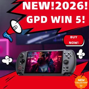 GPD WIN 5 미니 게임 머신 PC AMD 라이젠 AI Max 395 프로세서 7인치 120Hz 32GB/64GB/128GB LPDDR5 8000MTs 탈착식 배터리