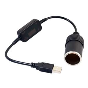 1pc 5V 2A USB 12V 담배 라이터 소켓 USB 남성 여성 담배 라이터 어댑터 변환기 자동차 전자 액세서리