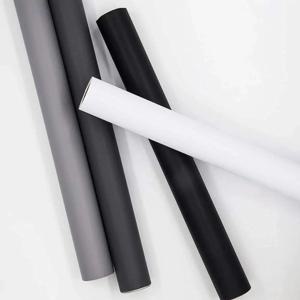 1 롤 매트 PVC 방수 DIY 자기 접착 비닐 벽지 주방 캐비닛 데스크탑 접촉 종이 벽 스티커 홈 벽 장식