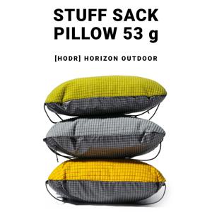 [HODRGEAR] 스투프색 & 베개 UHMWPE 다기능 수납 가방 아웃도어 캠핑 헤드레스트 53g 초경량 하이커용