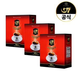 G7 퓨어블랙 라이트 0.9g X 160개입 x 3개 (총 480개입) / 베트남 블랙 다크 아메리카노