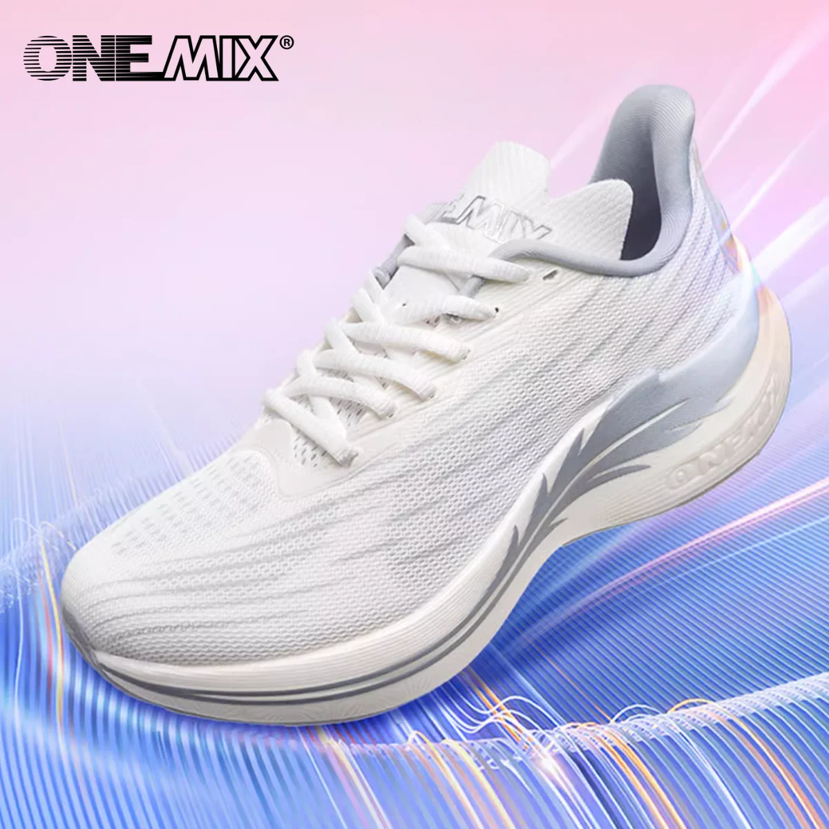 Onemix 2026 Wind Wings 통기성 스피드 러닝 슈즈 남성 마라톤 스포츠 캐주얼 여성 스포츠 신발 라이트 남성 야외 줄넘기