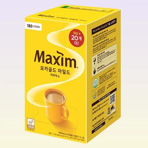 맥심 모카골드 마일드 커피믹스 180T x 4통 (총 720T)