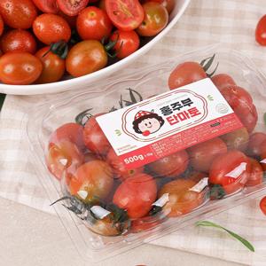 홍주부 스테비아 방울토마토 단마토 1-2번과 500g X2팩(총1kg)