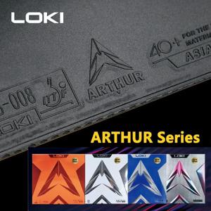 정품 오리지널 LOKI ARTHUR 탁구 러버 - 점착성 표면과 단단한 스펀지를 갖춘 공격형 타입 |   유럽/아시아/중국 시장