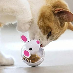 반려동물 슬로우 푸드 그릇, 오리 모양 강아지 간식 디스펜서, 슬로우 안티-스왈로잉 강아지 사료 급식기, 소형 및 중형 반려동물용 인터랙티브 급식기