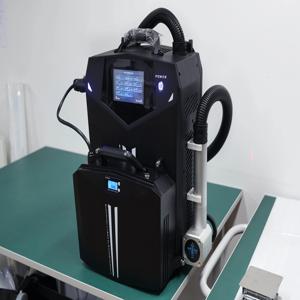 300W 고출력 휴대용 펄스 레이저 클리너, 산업용 녹 제거, 기계, 자동차 프레임 및 대형 펜스 구역용