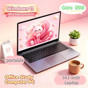 초경량 오리지널 14.1인치 노트북 N95 FHD IPS 디스플레이 120Hz 초고화질 화면 7500mAh 32GB/2TB SSD 백라이트 키보드
