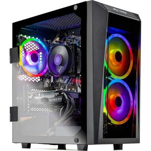 블레이즈 II 게이밍 PC 데스크탑 – 코어 i3 10100F 3.6GHz, GTX 1650, 500GB SSD, 16G DDR4 3200, 600W 골드