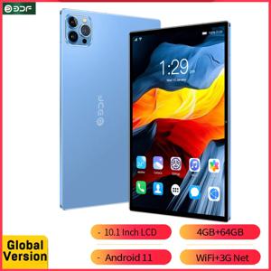 BDF 10.1인치 태블릿 안드로이드 11, 4GB RAM 64GB ROM, 1TB 확장, 1280x800 IPS 스크린 5000MAH 배터리, 듀얼 카메라, WiFi, 3G 심 카드