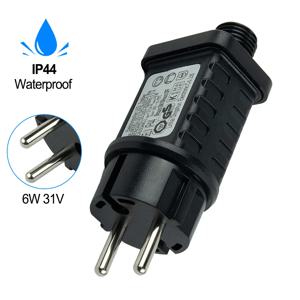 전원 어댑터 변압기 문자열 조명 6W 31V LED 타이머 전원 공급 장치 저전압 문자열 프로젝터에 대 한 전원 어댑터 조명
