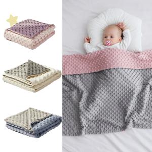 아기 담요 유아 이불 침구 Swaddle Wrap 열 신생아 부드러운 유모차 수면 커버 부드러운 빨 수있는 두꺼운 담요