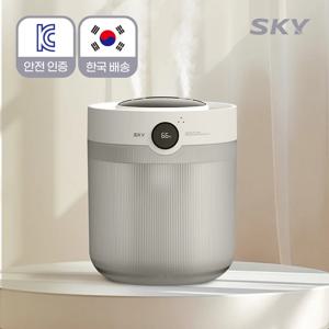 스카이 2L 대용량 듀얼 무드등 탁상용 가습기 습도 센서 무소음 아기 사무실 MH30