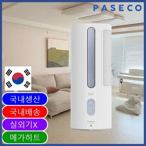 파세코 PWA-3500PB 프리미엄 블루 창문형 에어컨 26년 제조 최신생산 홈 가전 대용기
