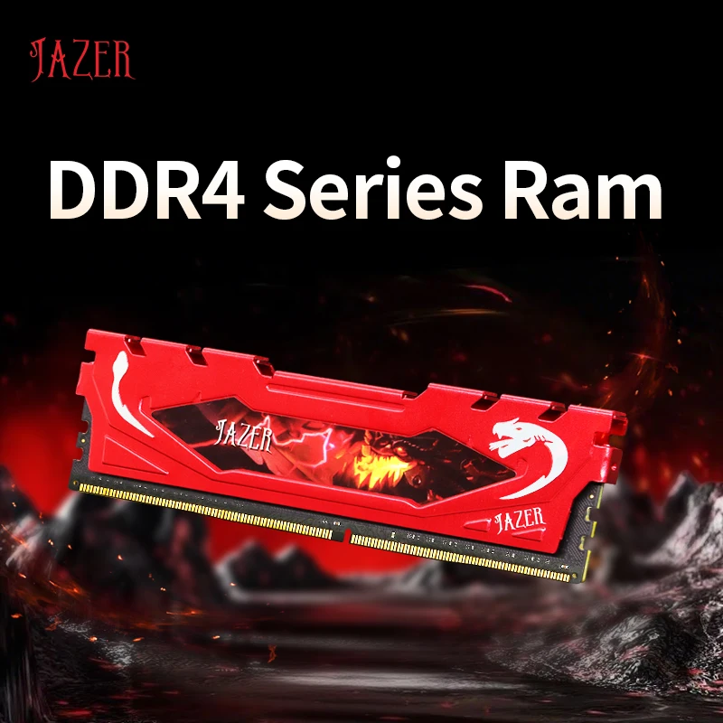 JAZER DDR4 8GB 3200MHz 컴퓨터 데스크탑 DIMM 메모리 램