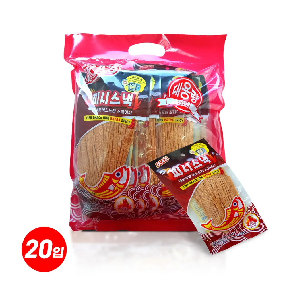 피시스낵 바비큐향 엑스트라 스파이시 540g