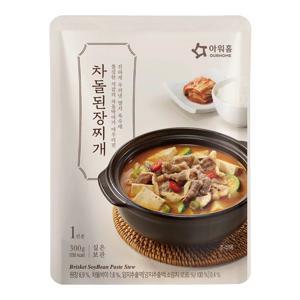 아워홈 차돌 된장찌개 300g