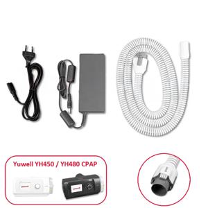 유웰 CPAP 가열 튜브 교체용 가열 공기 튜브 (유웰 YH450 YH480 CPAP 및 BPAP 기기용 클라이마트라인 에어 튜빙)