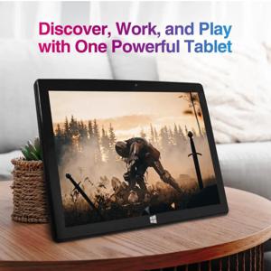 AR10 8GB LPDDR4 RAM 128GB ROM 10.1인치 윈도우 10 태블릿 PC 64비트 인텔 아톰 X5-Z8350 CPU 1920 X 1200 HD IPS 화면 1개의 HD-MI 포트