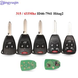 433Mhz ID46 원격 키 닷지 지프 사령관 애국자 나침반 그랜드 체로키 리버티 랭글러 크라이슬러 키 입력 송신기