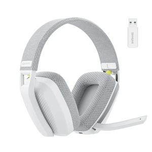 BINNUNE BW06 PS5 PS4 PC Mac용 마이크가 있는 2.4GHz Bluetooth 게임용 헤드셋 마이크가 있는 Playstation 무선 게임용 헤드폰