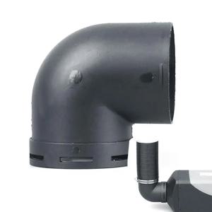 팔꿈치 덕트 커넥터 60/75mm L 자형 자동차 디젤 에어 주차 히터 Webasto 용 Eberspaecher 용 덕트 파이프 배출구 커넥터