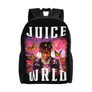 Death Race for Love Juice Wrld 십대 배낭 선물 학생 비즈니스 데이팩 남성 여성 노트북 컴퓨터 숄더백