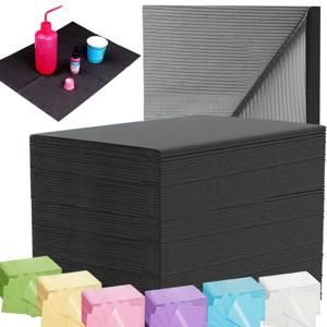 100/50/5pcs 일회용 방수 문신 클린 패드 물티슈 치과 피어싱 턱받이 방수 시트 종이 문신 액세서리