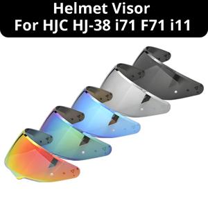 HJC HJ-38 i71 F71 i11 헬멧 렌즈 바이저 쉴드 윈드쉴드 오토바이 헬멧 액세서리