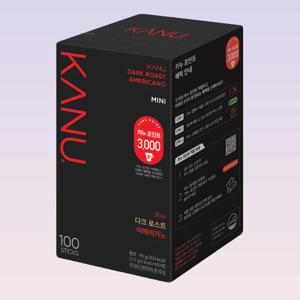 맥심 카누 다크 미니 100TX1통